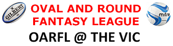Oval and Round Fantasy League @ The Vic